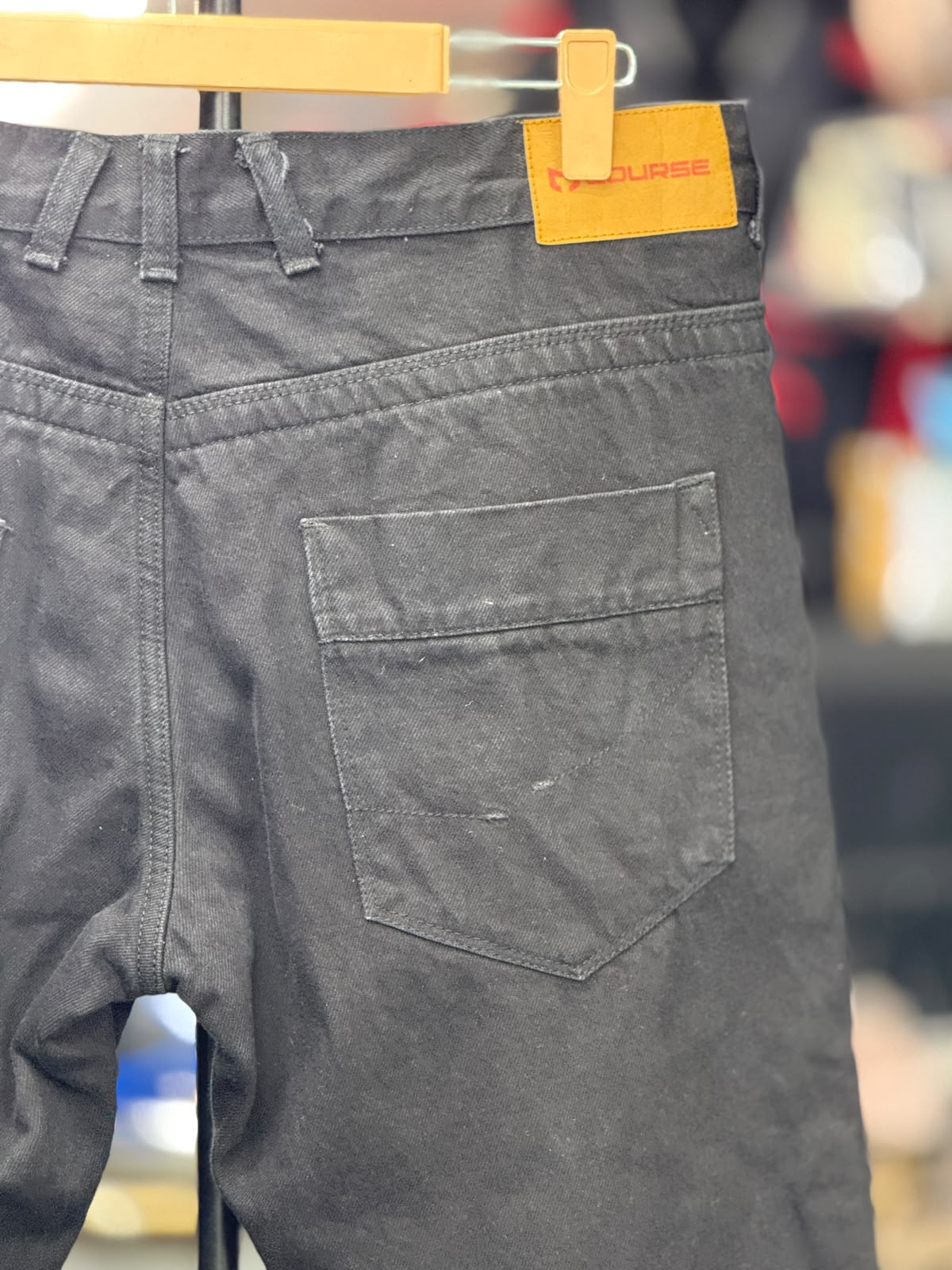 COURSE RIDING DENIM RIDING PANT WITH LEVEL 2 PROTECTION SIZE 34 WAIST - Image 2