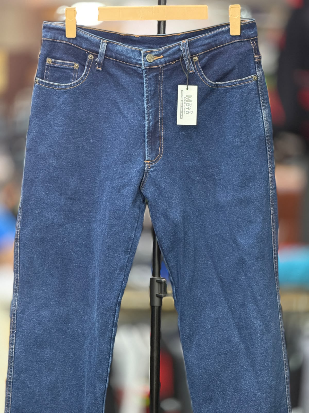 HARDAS RIDING DENIM RIDING PANT WITH LEVEL 2 PROTECTION SIZE 32 WAIST - Image 2