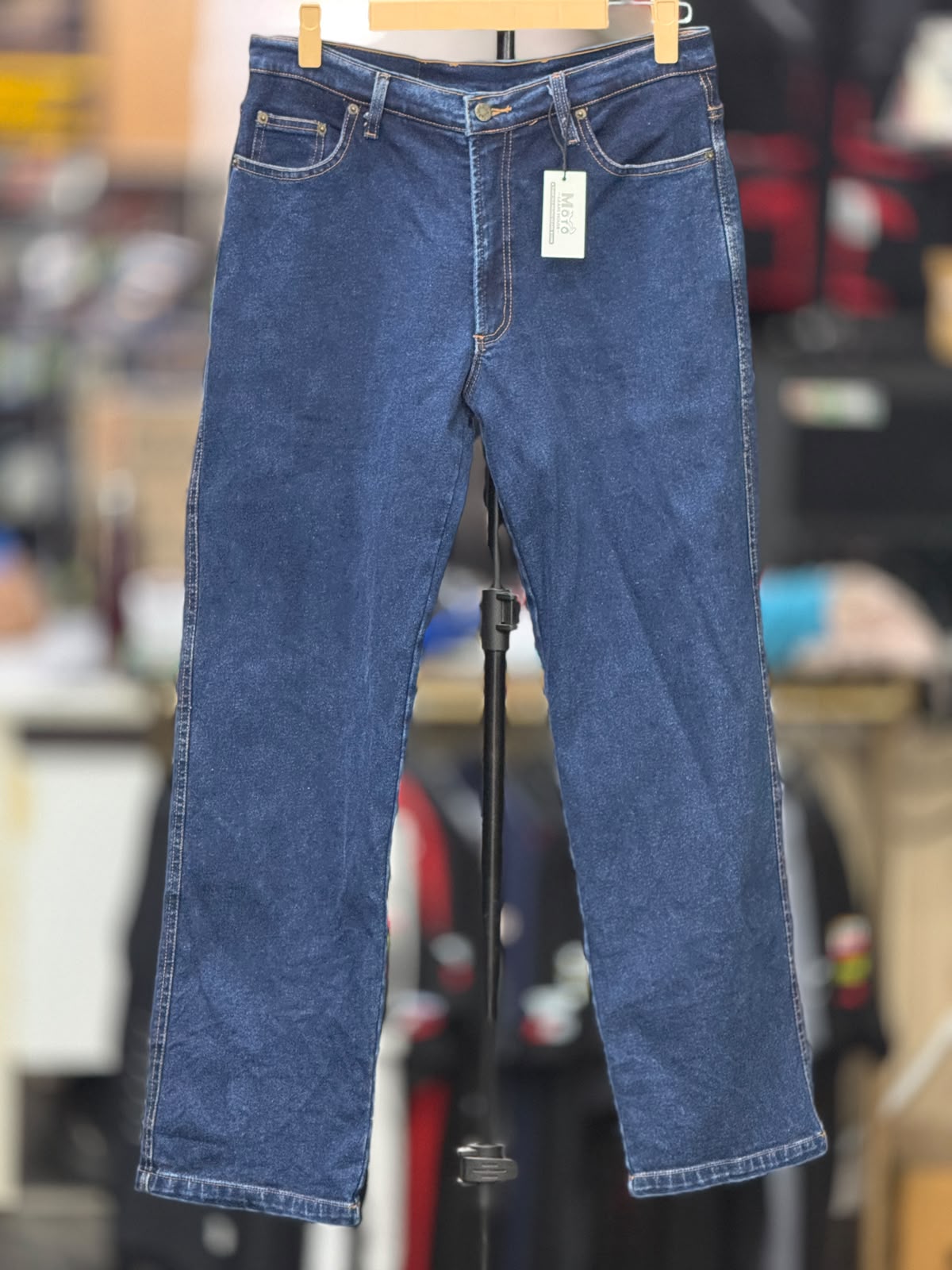 HARDAS RIDING DENIM RIDING PANT WITH LEVEL 2 PROTECTION SIZE 32 WAIST