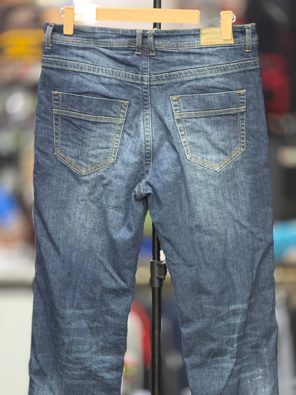 ALL ONE RIDING DENIM RIDING PANT WITH LEVEL 2 PROTECTION SIZE 32 WAIST - Image 4
