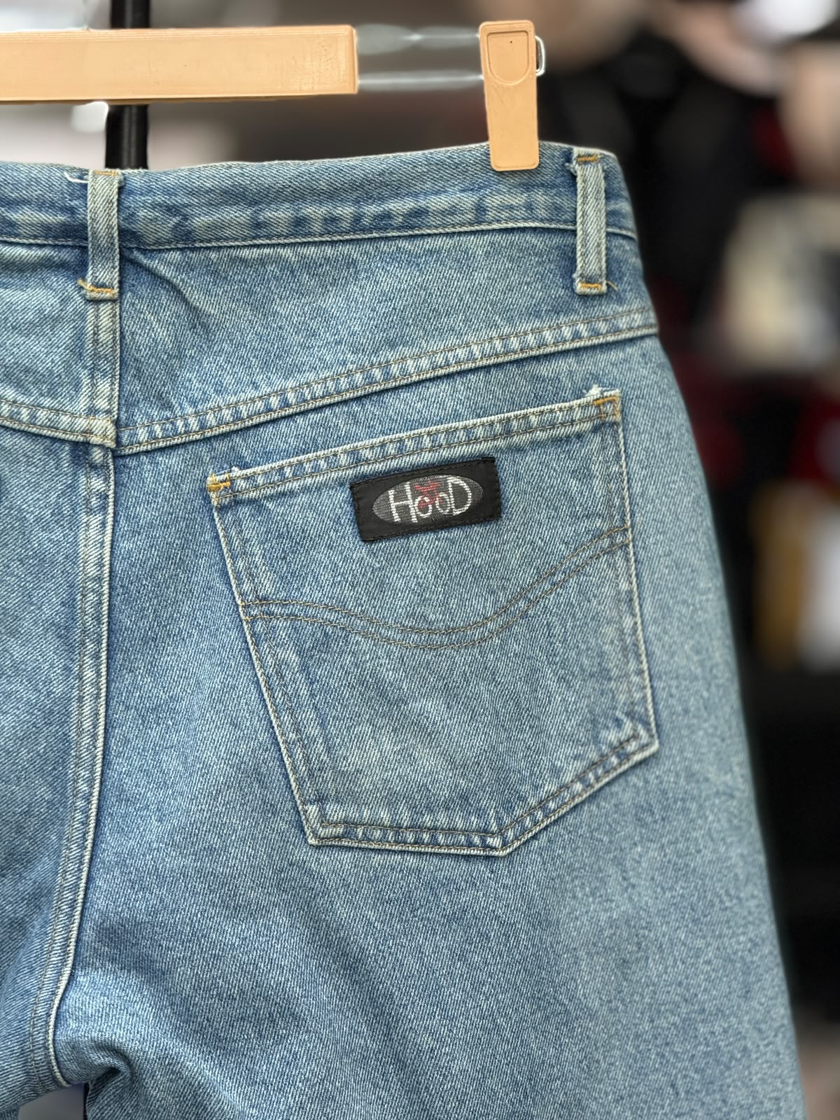 HOOD RIDING DENIM RIDING PANT WITH LEVEL 2 PROTECTION SIZE 32 WAIST - Image 4