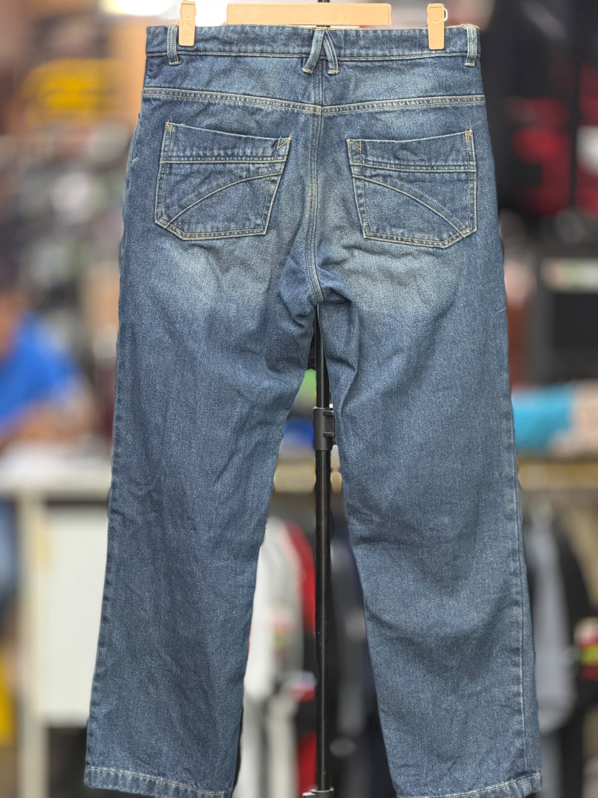 SPIRIT RIDING DENIM RIDING PANT WITH LEVEL 2 PROTECTION SIZE 32 WAIST - Image 5