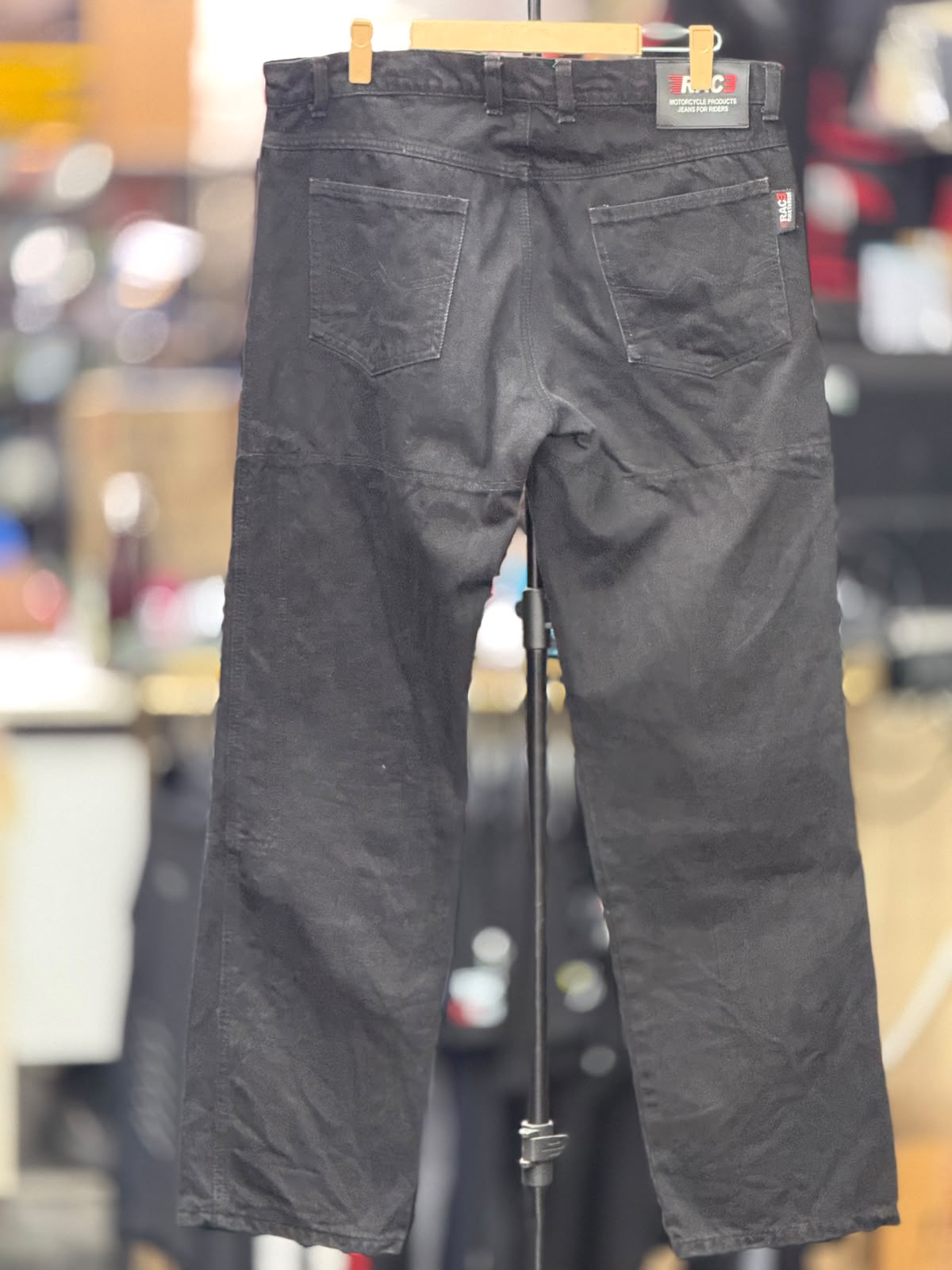 RACE RIDING DENIM RIDING PANT WITH LEVEL 2 PROTECTION SIZE 38 WAIST - Image 5