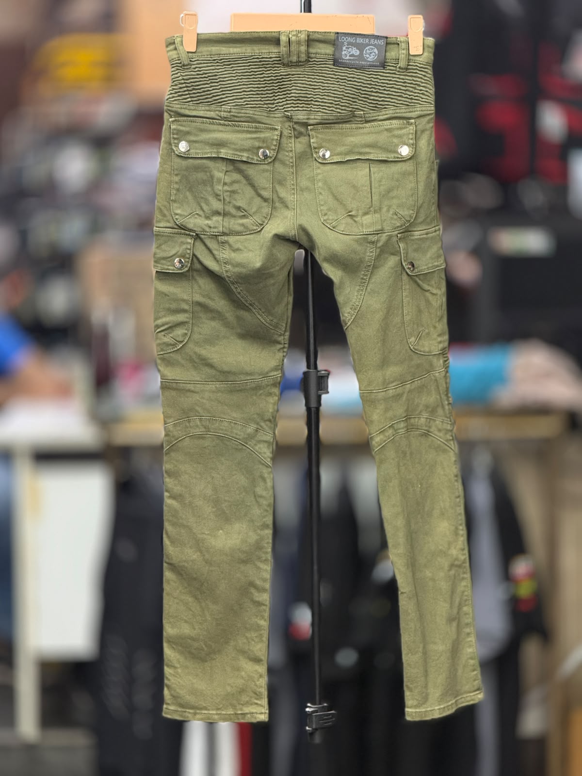 LONG RIDERS RIDING DENIM RIDING PANT WITH LEVEL 2 PROTECTION SIZE 30 WAIST - Image 5