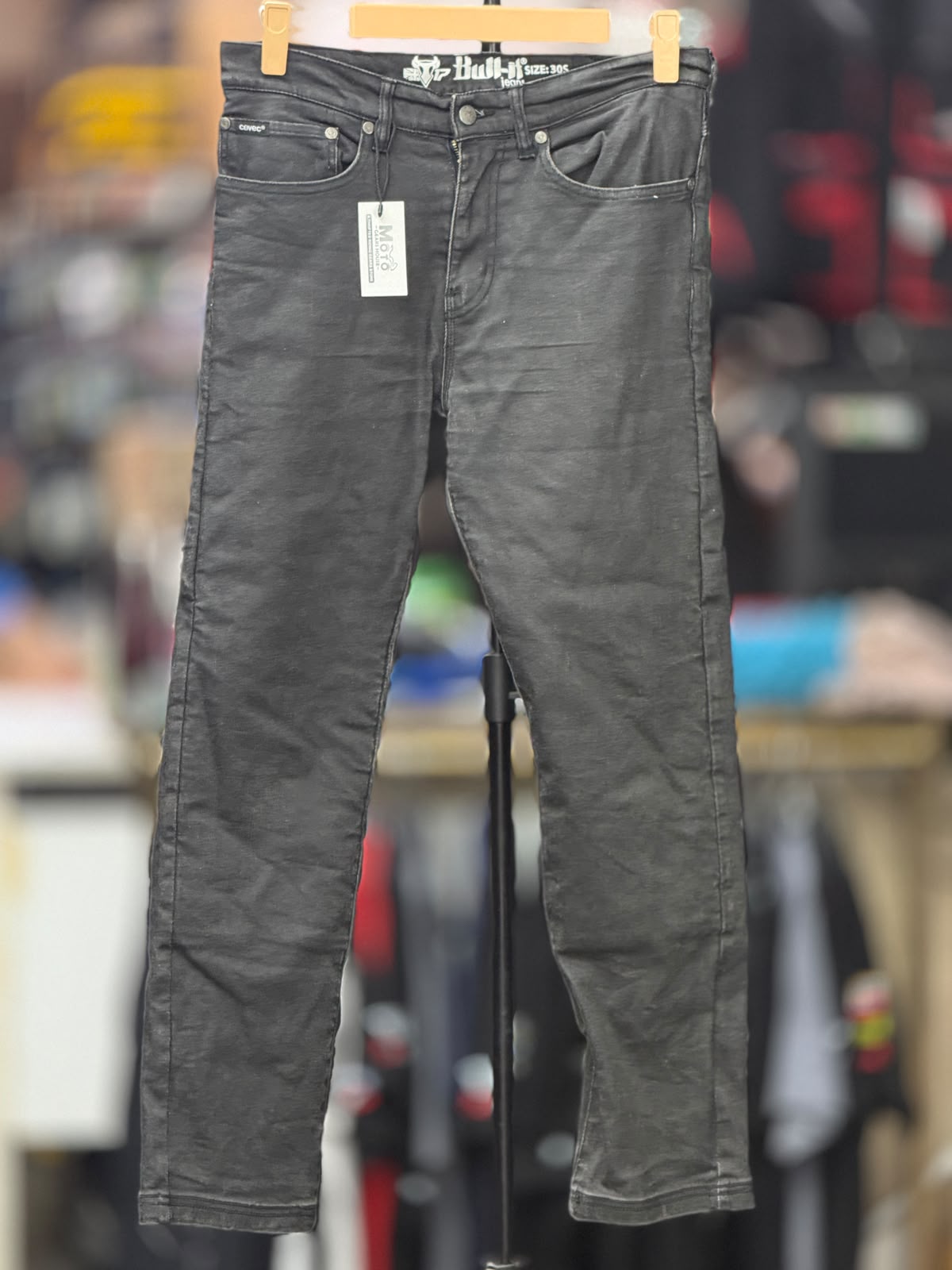 BULL IT RIDING DENIM RIDING PANT WITH LEVEL 2 PROTECTION SIZE 30 WAIST
