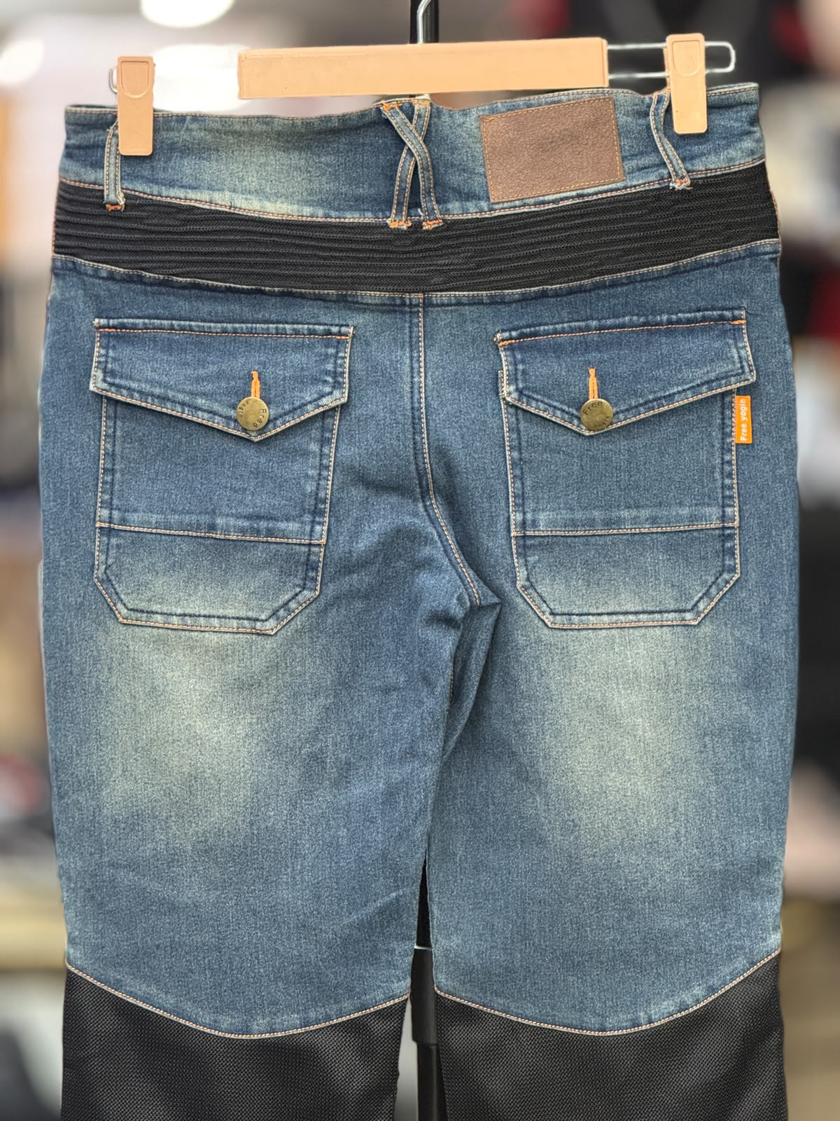 RIDING DENIM RIDING PANT WITH LEVEL 2 PROTECTION SIZE 30 WAIST - Image 4