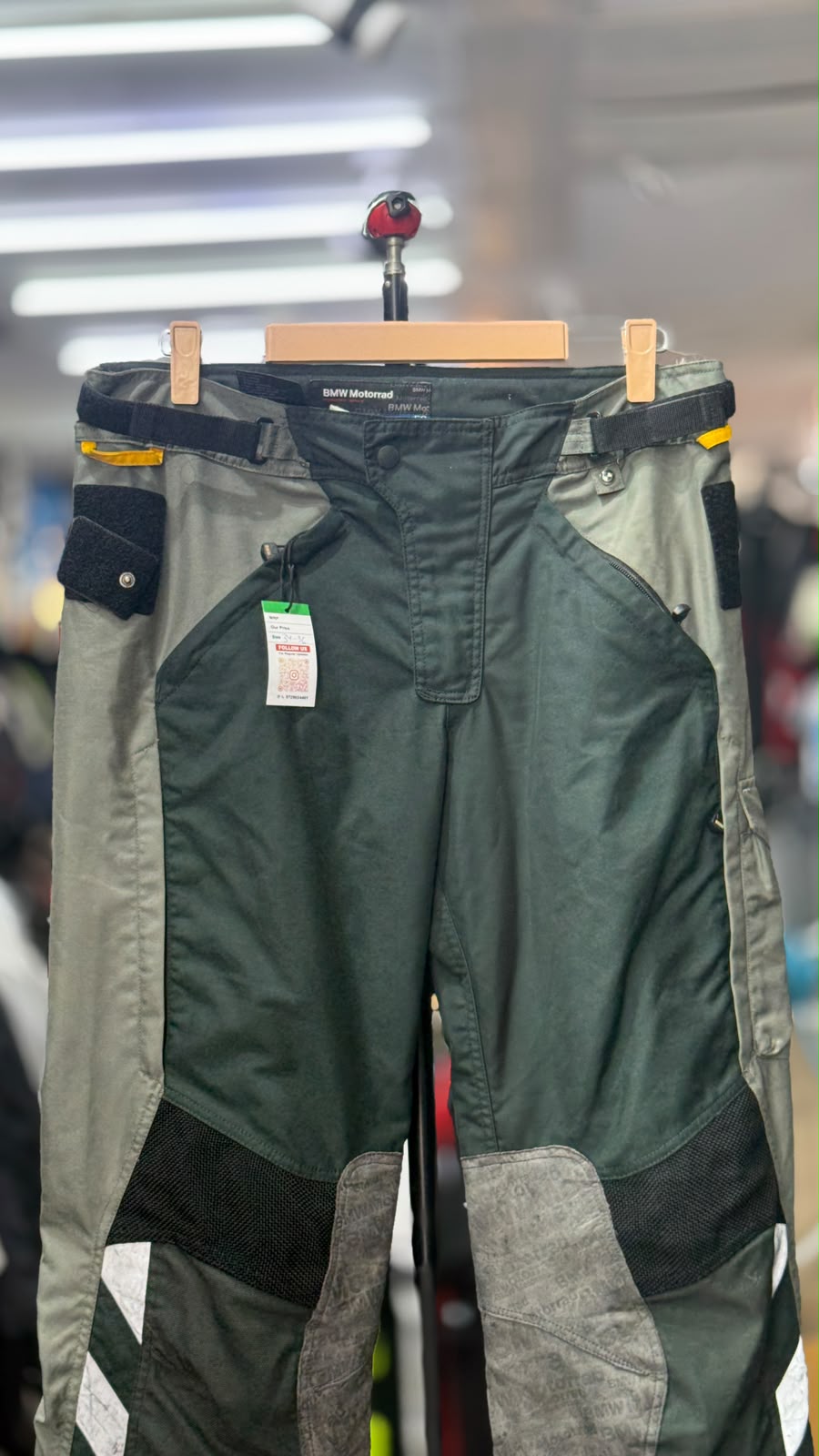 BMW MOTERRAD RALLYE 3 TOURING RIDING PANT WITH LEVEL 2 PROTECTION SIZE 36 WAIST - Image 7