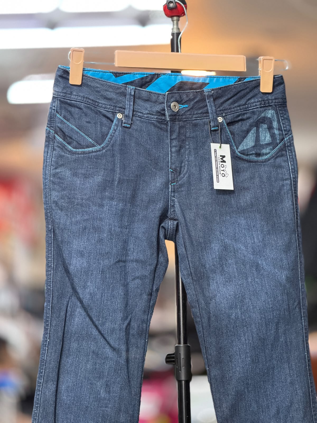 IXON RIDING DENIM PANT WITH LEVEL 2 PROTECTION SIZE 28 WAIST - Image 2