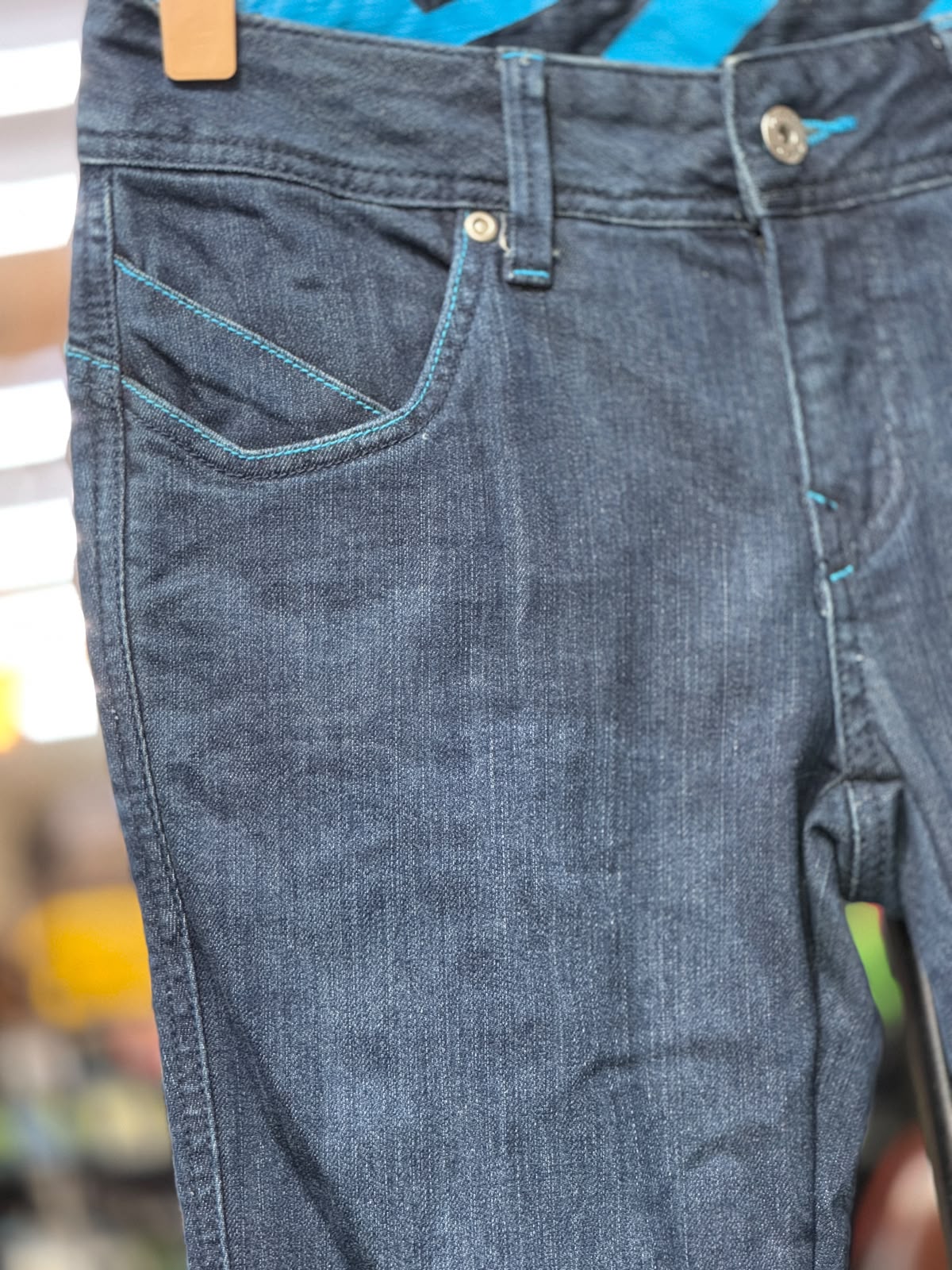 IXON RIDING DENIM PANT WITH LEVEL 2 PROTECTION SIZE 28 WAIST - Image 3