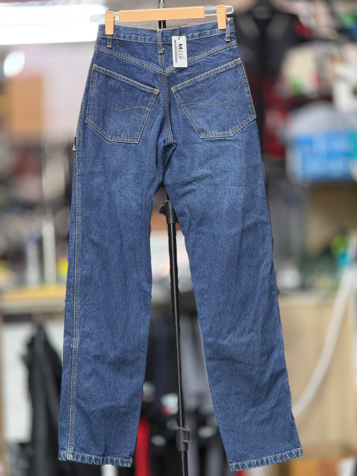 HOOD RIDING DENIM PANT WITH LEVEL 2 PROTECTION SIZE 26 WAIST - Image 3
