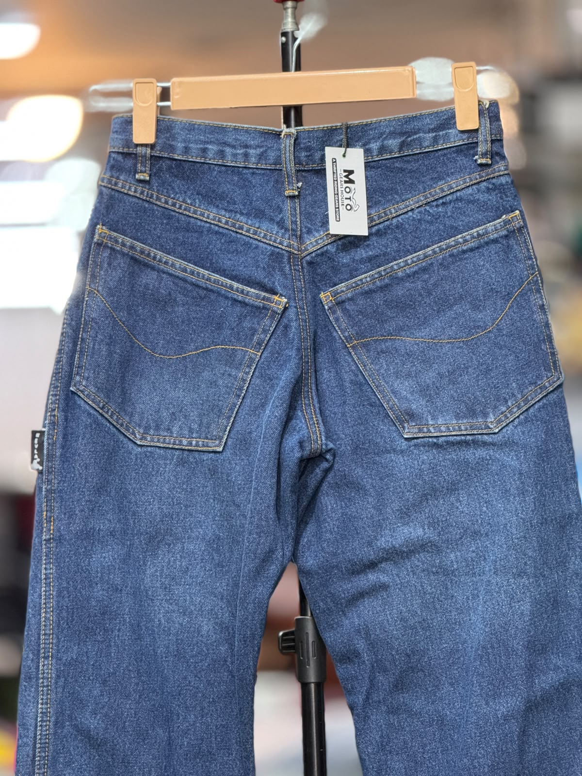 HOOD RIDING DENIM PANT WITH LEVEL 2 PROTECTION SIZE 26 WAIST - Image 4