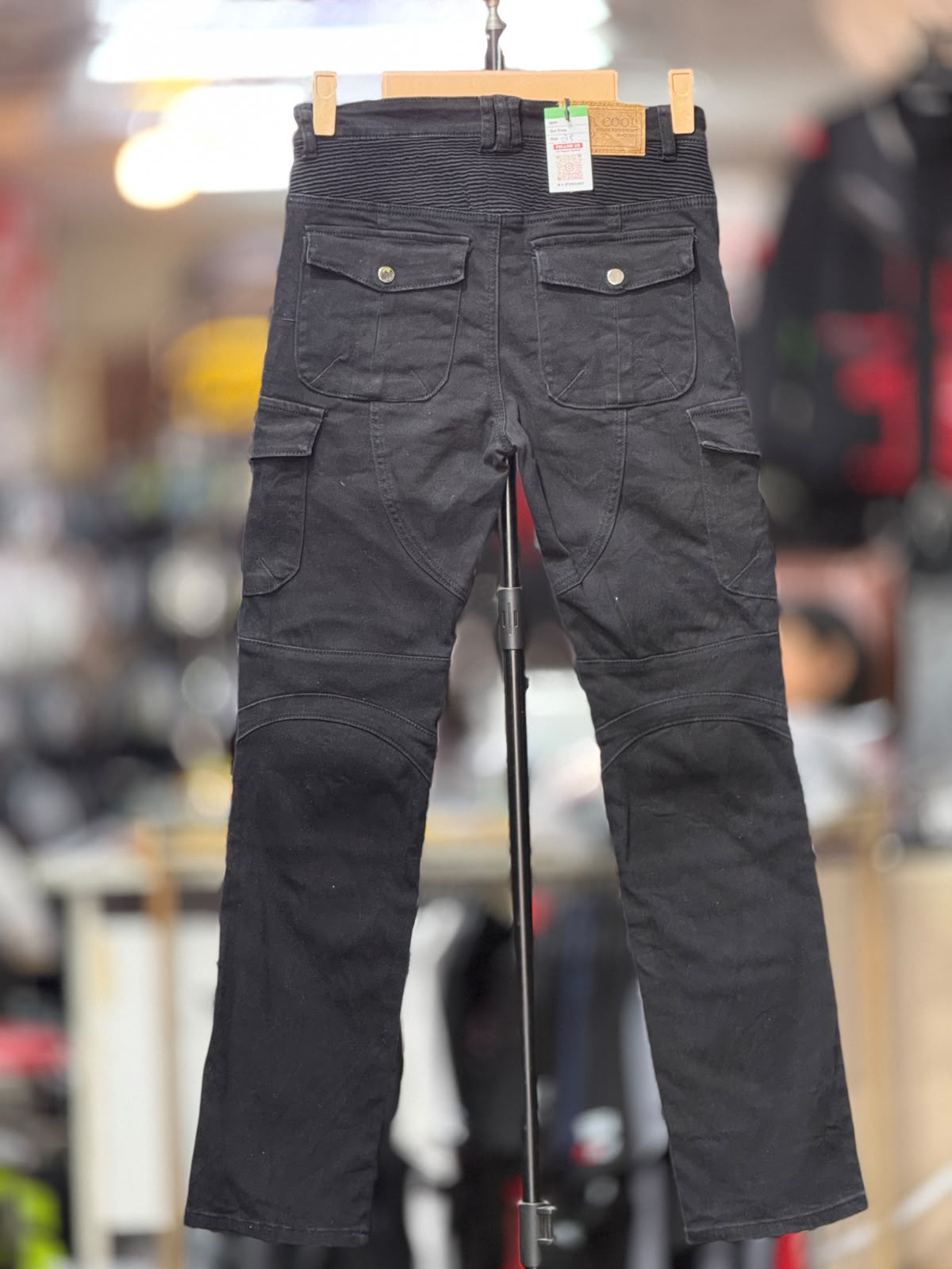 COOL RIDING DENIM PANT WITH LEVEL 2 PROTECTION SIZE 28 WAIST - Image 5