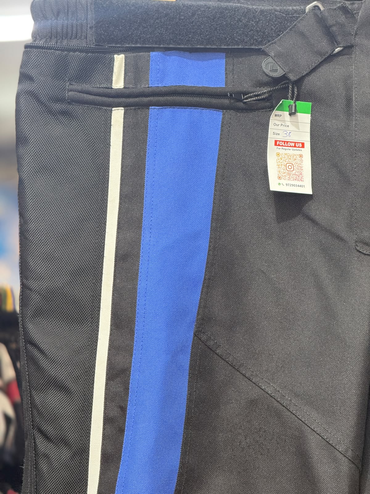 FRANK THOMAS TOURING RIDING PANT WITH LEVEL 2 PROTECTION SIZE 38 WAIST - Image 4