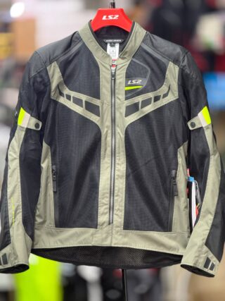 LS2 GARDA AIR MAN JACKET GREEN BLACK