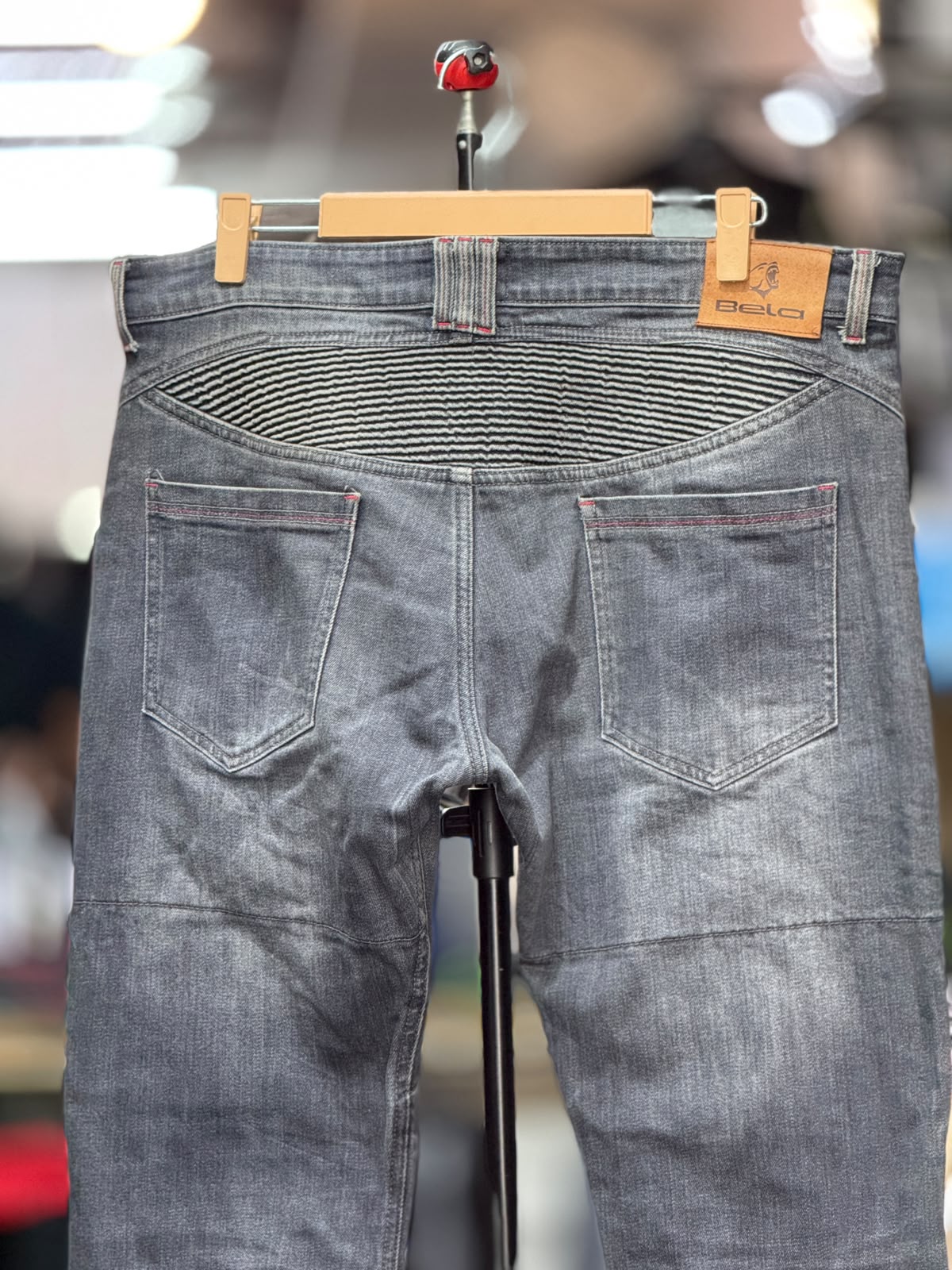 BELD DENIM RIDING PANT WITH LEVEL 2 PROTECTION SIZE 42 WAIST - Image 7