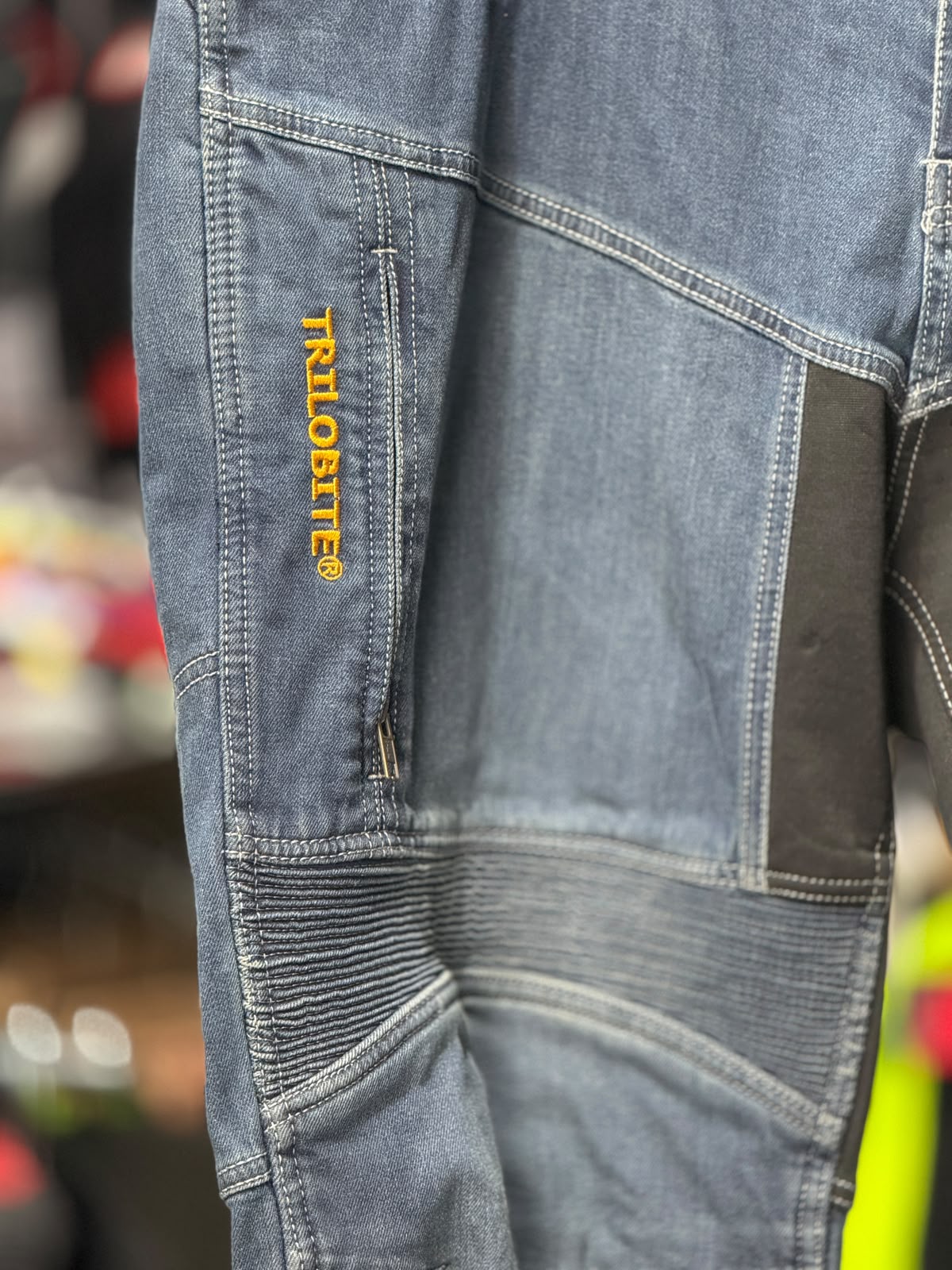 TRILOBITE DENIM RIDING PANT WITH LEVEL 2 PROTECTION SIZE 44 WAIST - Image 5