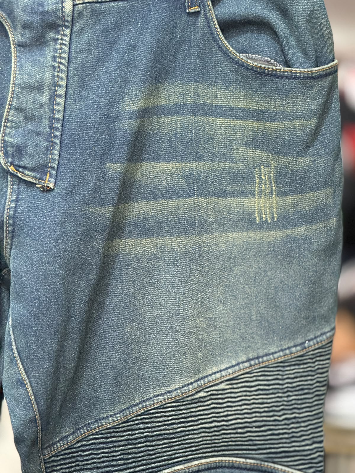 MOTO PANTS DENIM RIDING PANT WITH LEVEL 2 PROTECTION SIZE 40 WAIST - Image 5