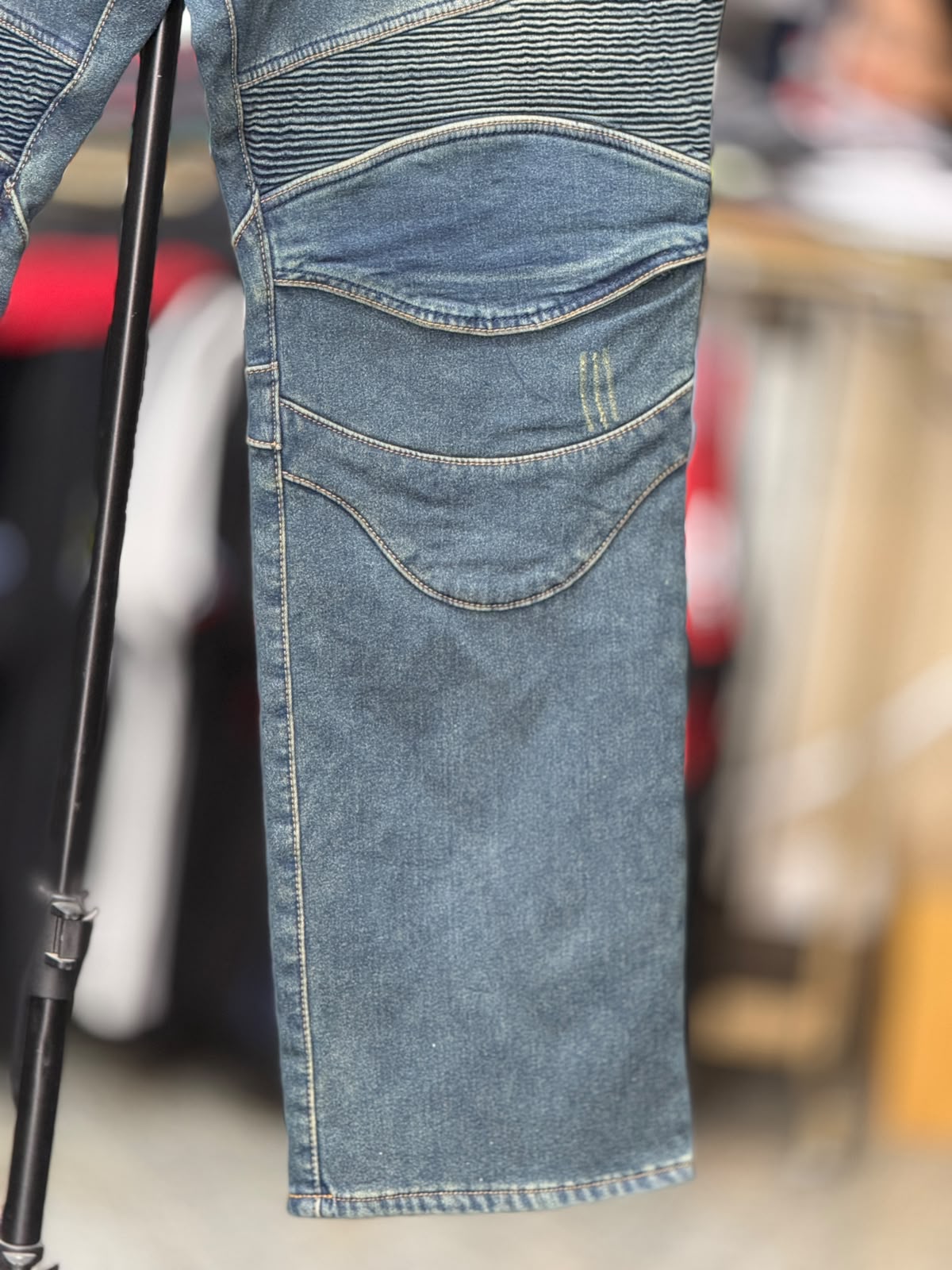 MOTO PANTS DENIM RIDING PANT WITH LEVEL 2 PROTECTION SIZE 40 WAIST - Image 6