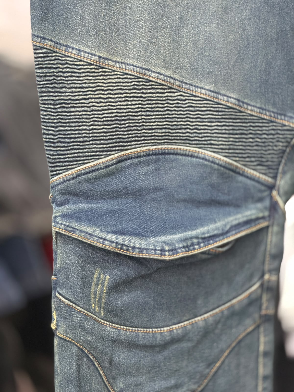 MOTO PANTS DENIM RIDING PANT WITH LEVEL 2 PROTECTION SIZE 40 WAIST - Image 4