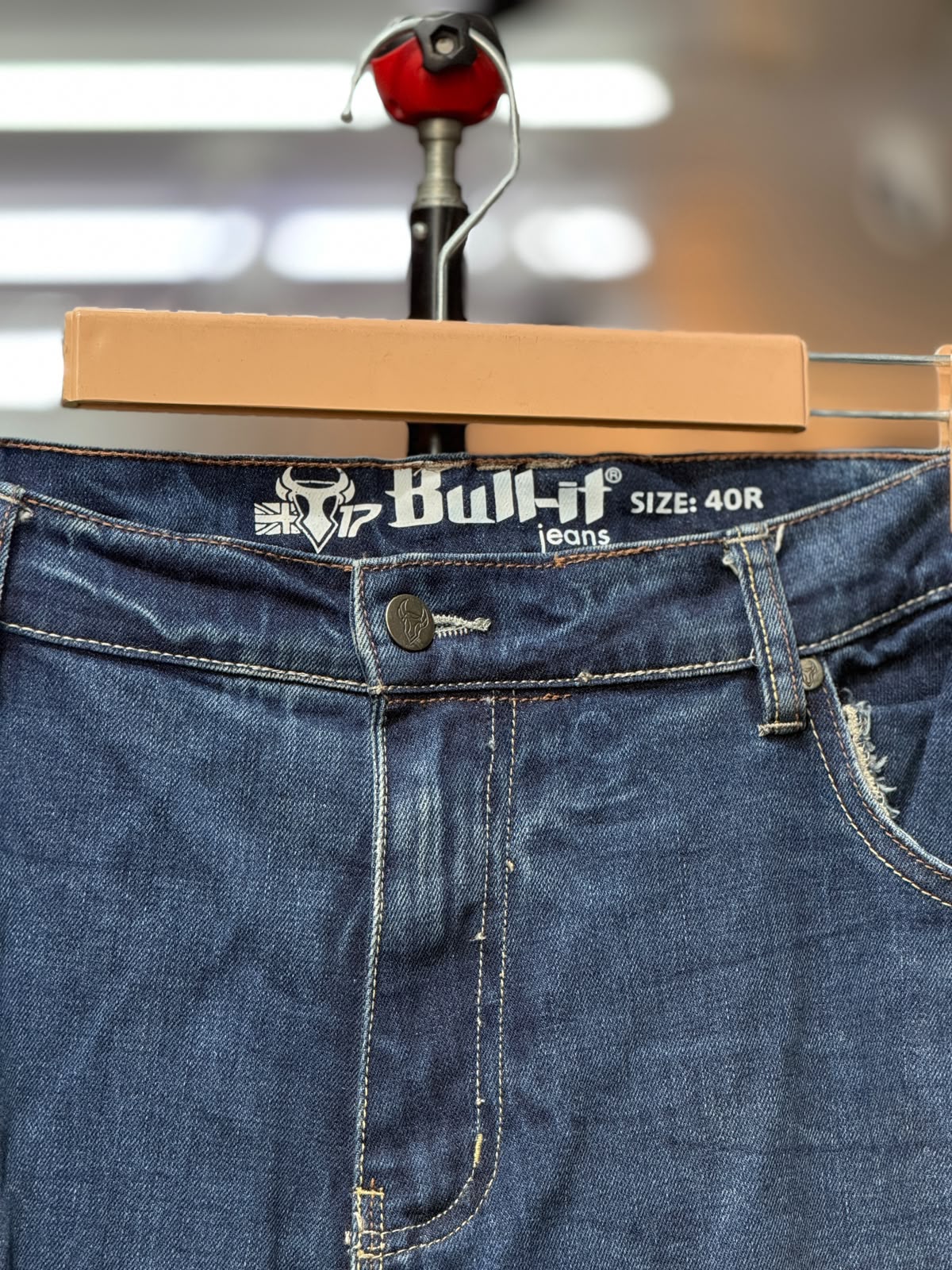 BULL IT DENIM RIDING PANT WITH LEVEL 2 PROTECTION SIZE 40 WAIST - Image 5
