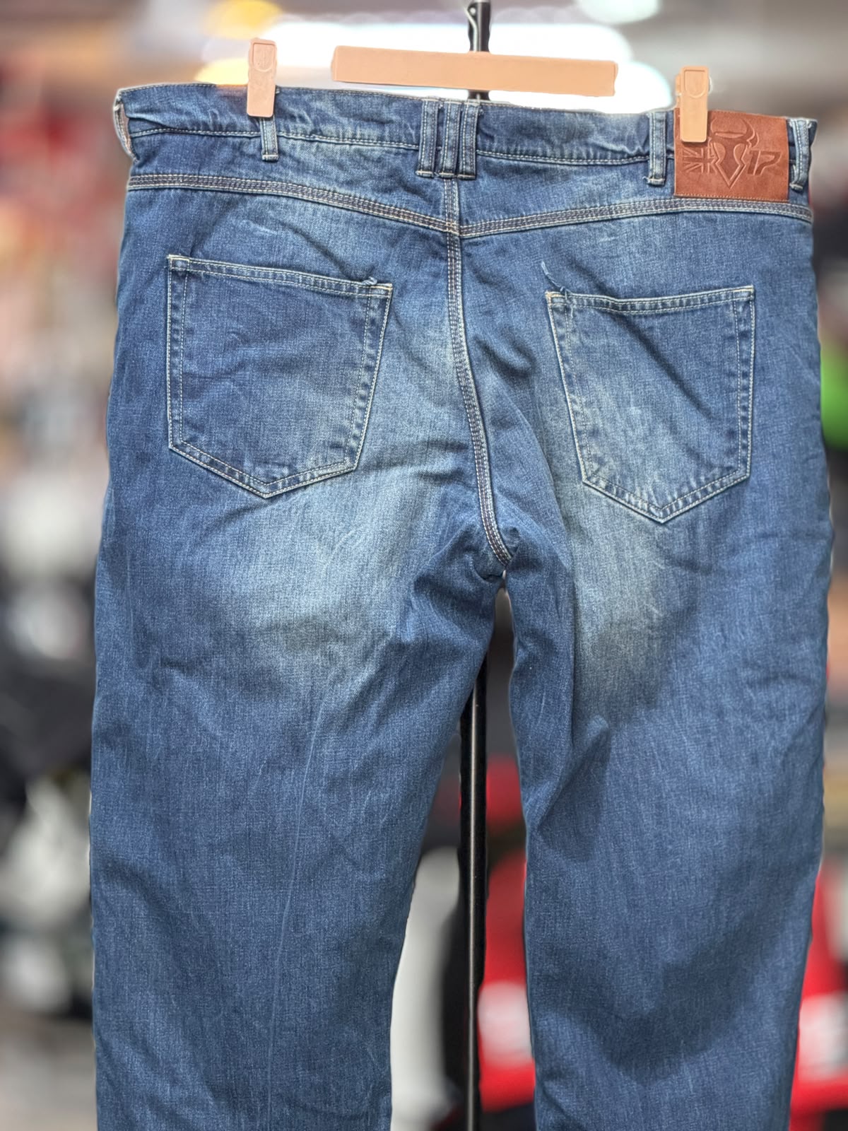 BULL IT DENIM RIDING PANT WITH LEVEL 2 PROTECTION SIZE 40 WAIST - Image 2