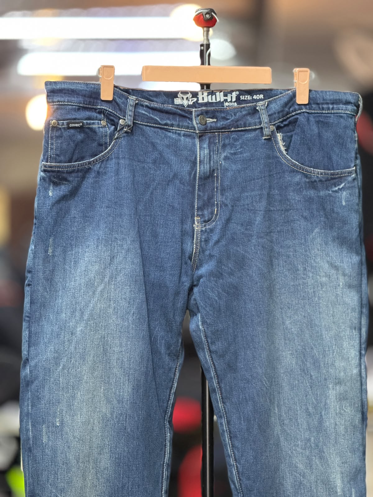 BULL IT DENIM RIDING PANT WITH LEVEL 2 PROTECTION SIZE 40 WAIST - Image 7