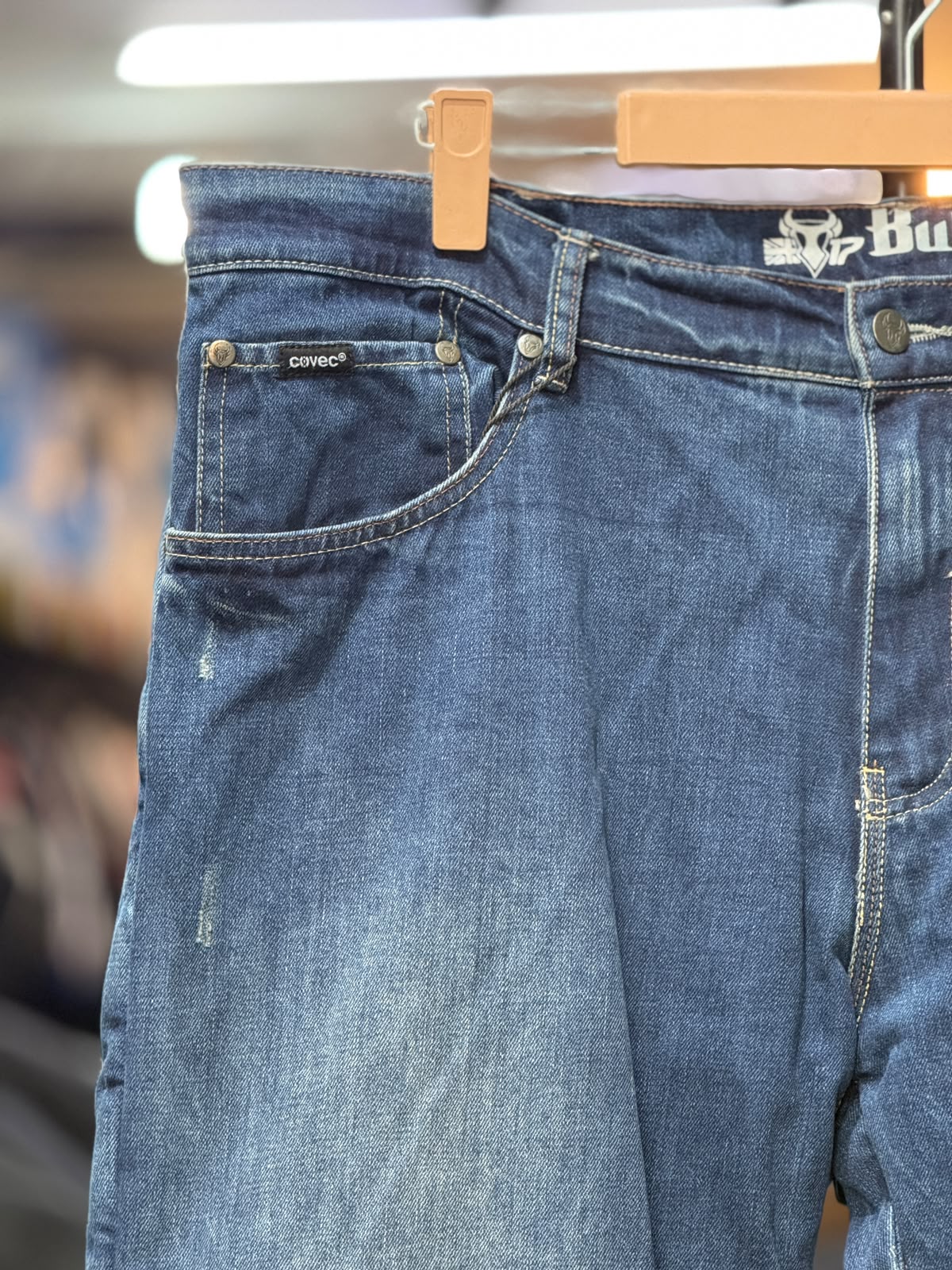 BULL IT DENIM RIDING PANT WITH LEVEL 2 PROTECTION SIZE 40 WAIST - Image 6