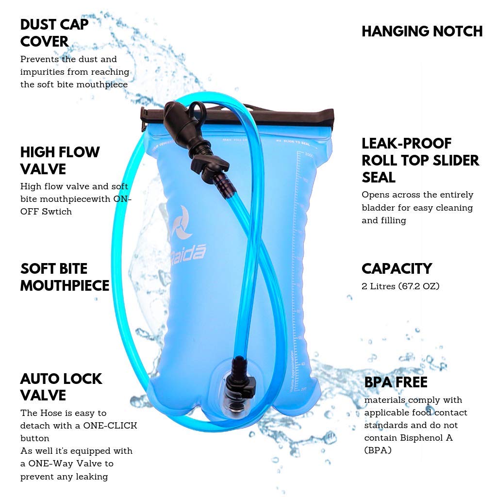 Raida Hydration Bladder 2L - Image 4