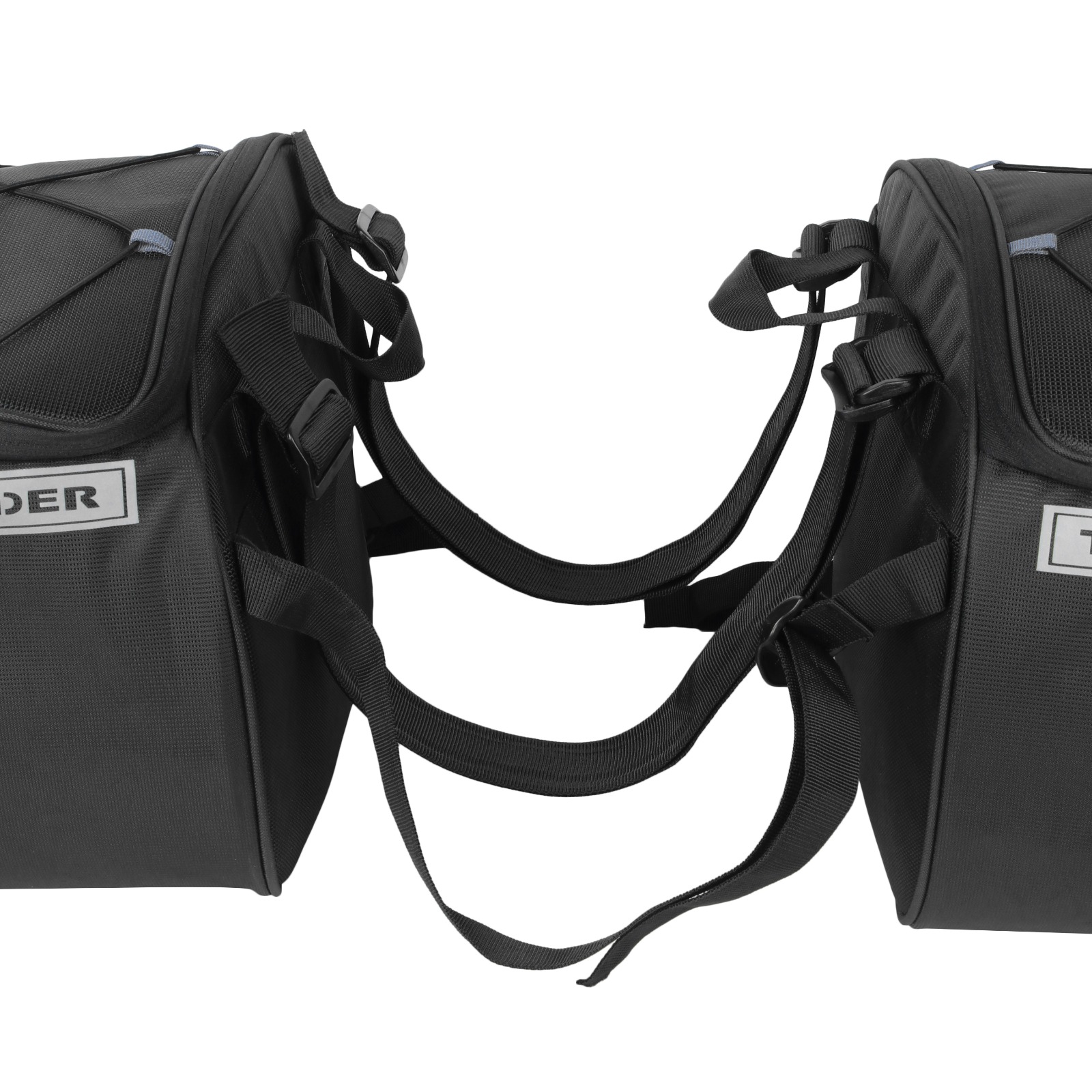 TRUE RIDER SADDLE BAG 35+35 Ltr 100% WATERPROOF WITH RAIN COVER AND DRY BAG - Image 6