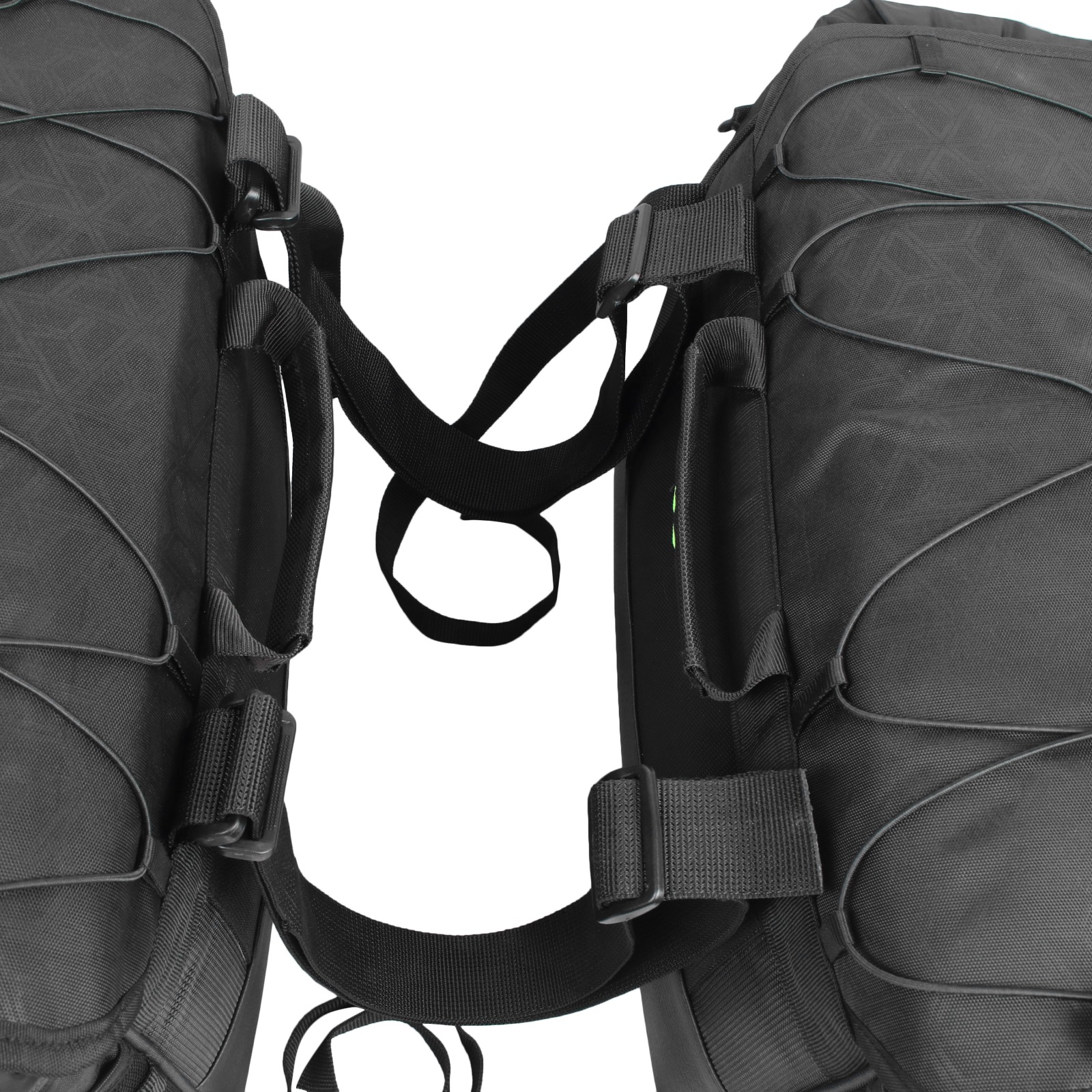 TRUE RIDER SADDLE BAG 35+35 Ltr 100% WATERPROOF WITH RAIN COVER AND DRY BAG - Image 9