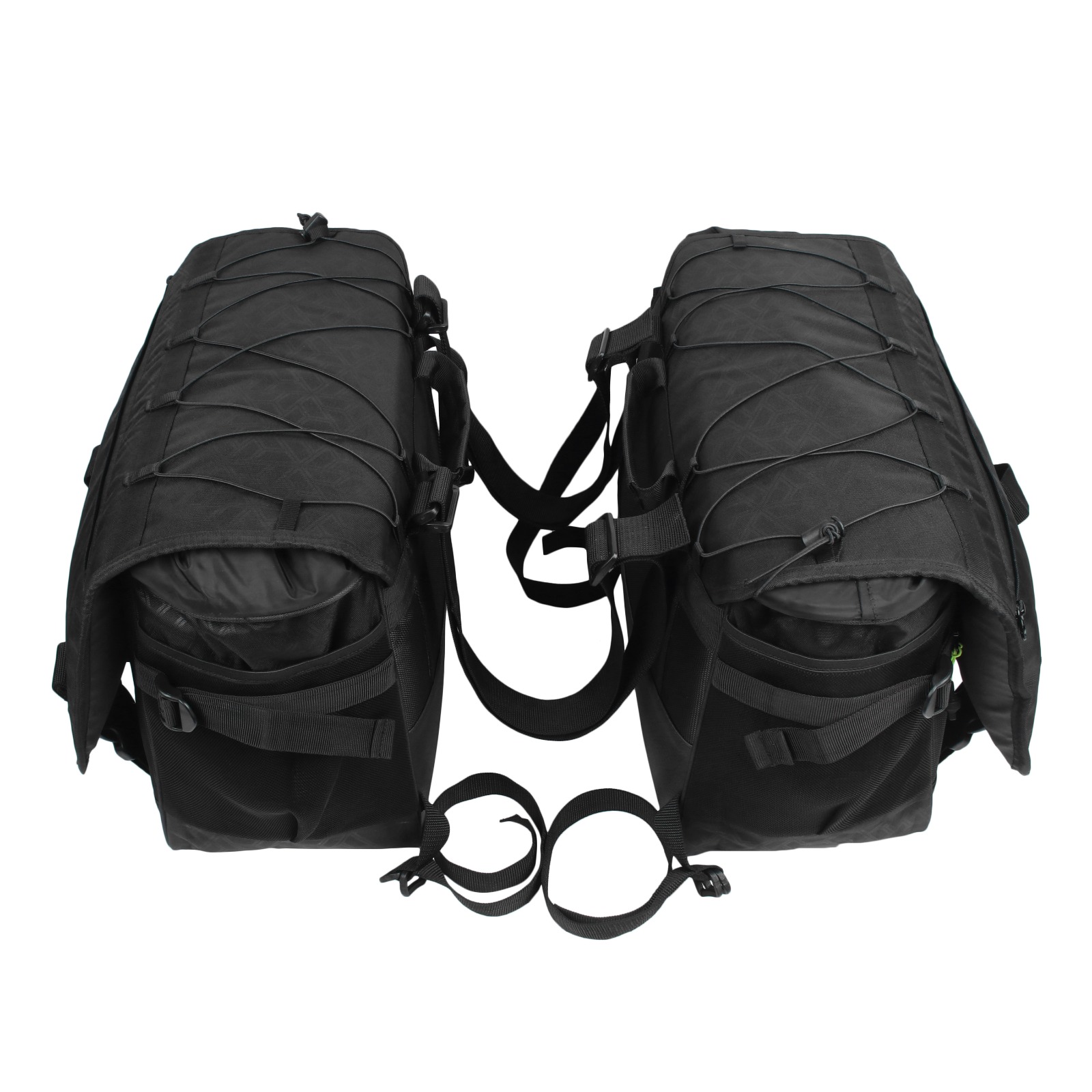 TRUE RIDER SADDLE BAG 35+35 Ltr 100% WATERPROOF WITH RAIN COVER AND DRY BAG - Image 8