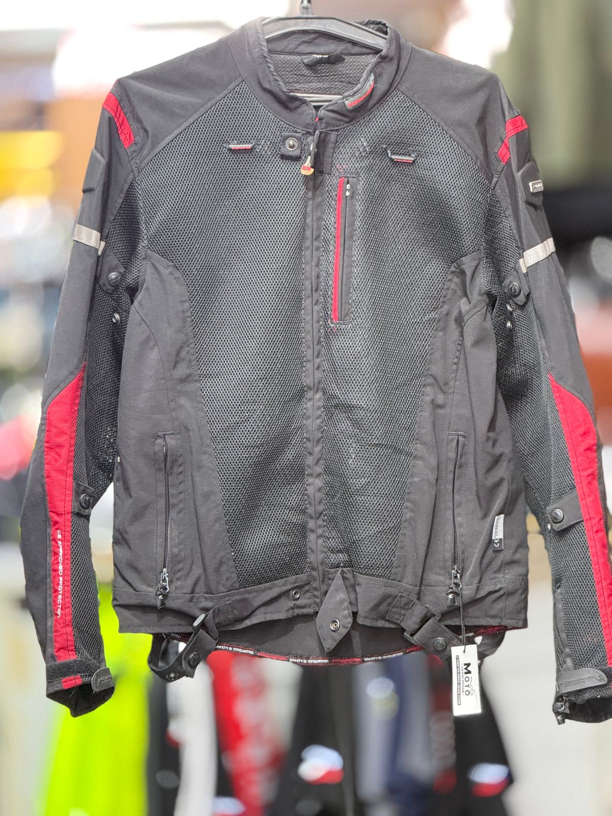 KOMINE MESH RIDING JACKET WITH LEVEL 2 PROTCTION SIZE XL 44 chest