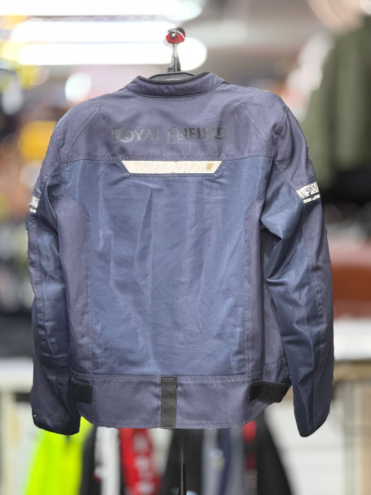 ROYAL ENFIELD MESH RIDING JACKET WITH LEVEL 2 PROTCTION SIZE XL 44 chest - Image 2