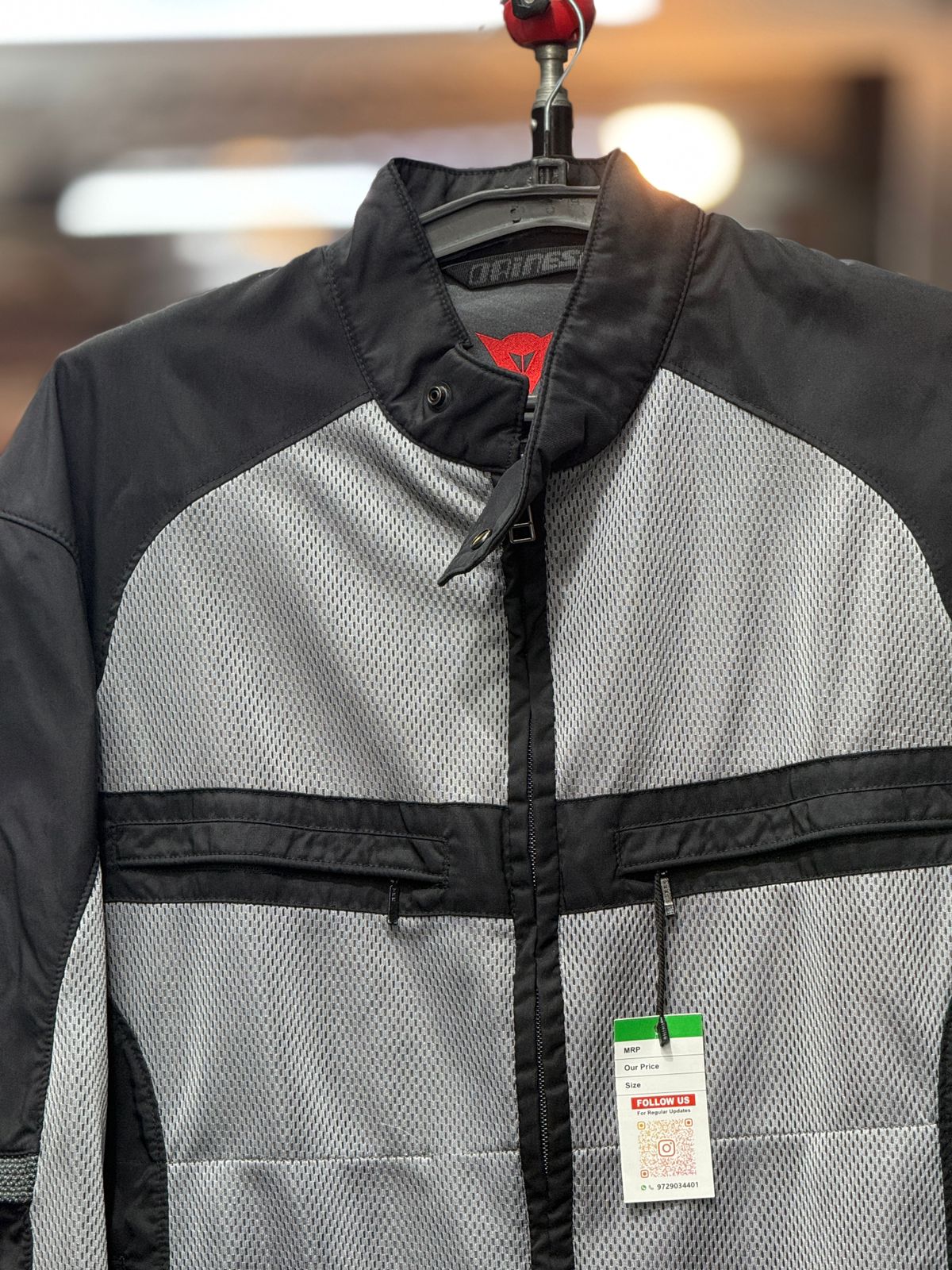 DAINESE MESH RIDING JACKET WITH LEVEL 2 PROTCTION SIZE XL 44 chest - Image 4