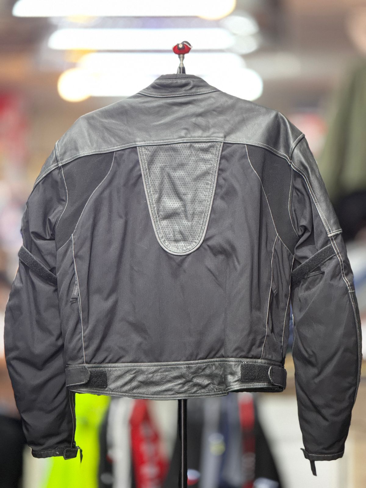 WEISE LEATHER PLUS MESH RIDING JACKET WITH LEVEL 2 PROTCTION SIZE XL 44 chest - Image 5