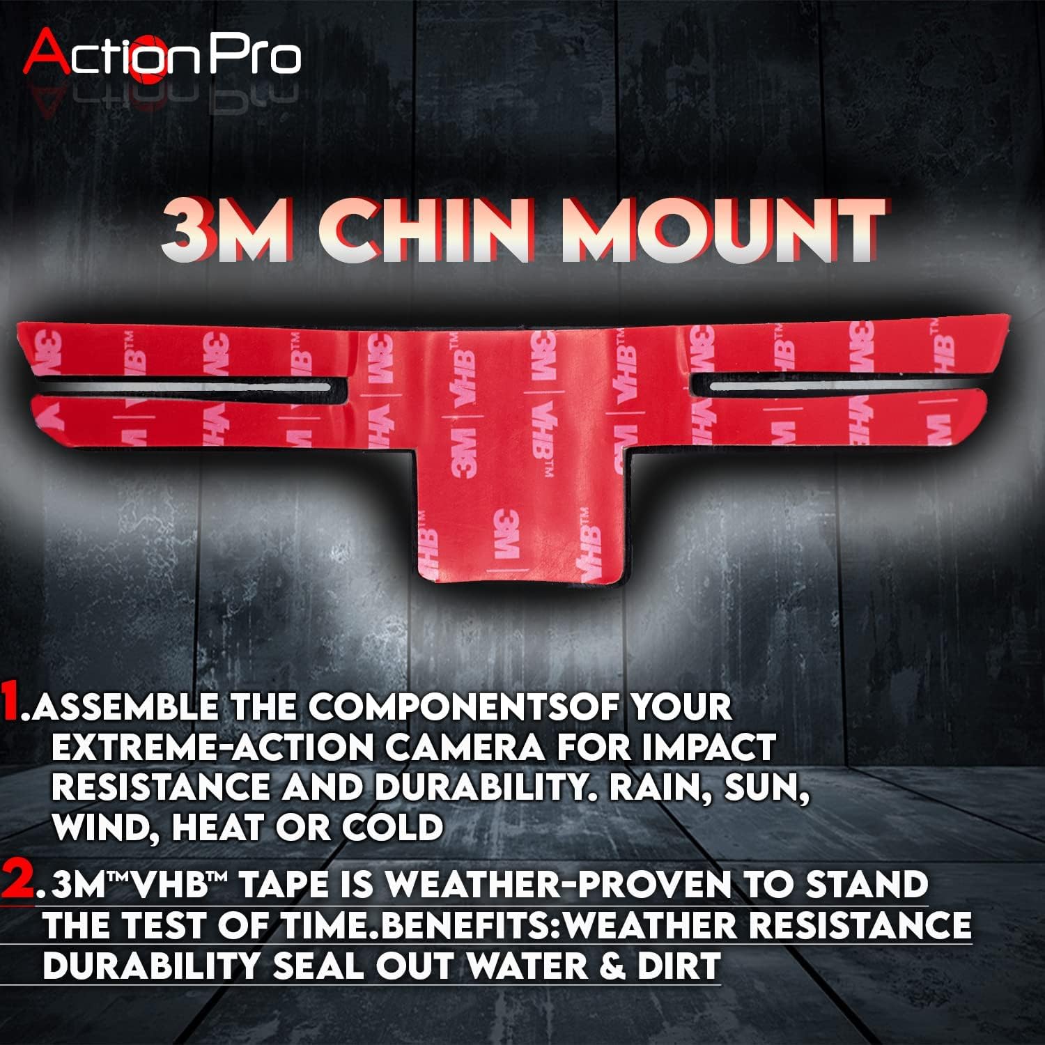 Action Pro Helmet Chin Mount Strap Compatible with GoPro - Image 6
