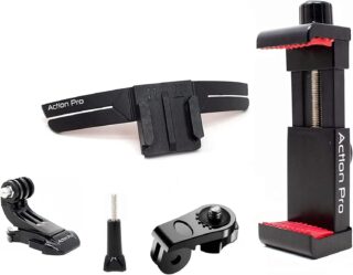 Action Pro Helmet Chin Mount Strap Compatible with GoPro