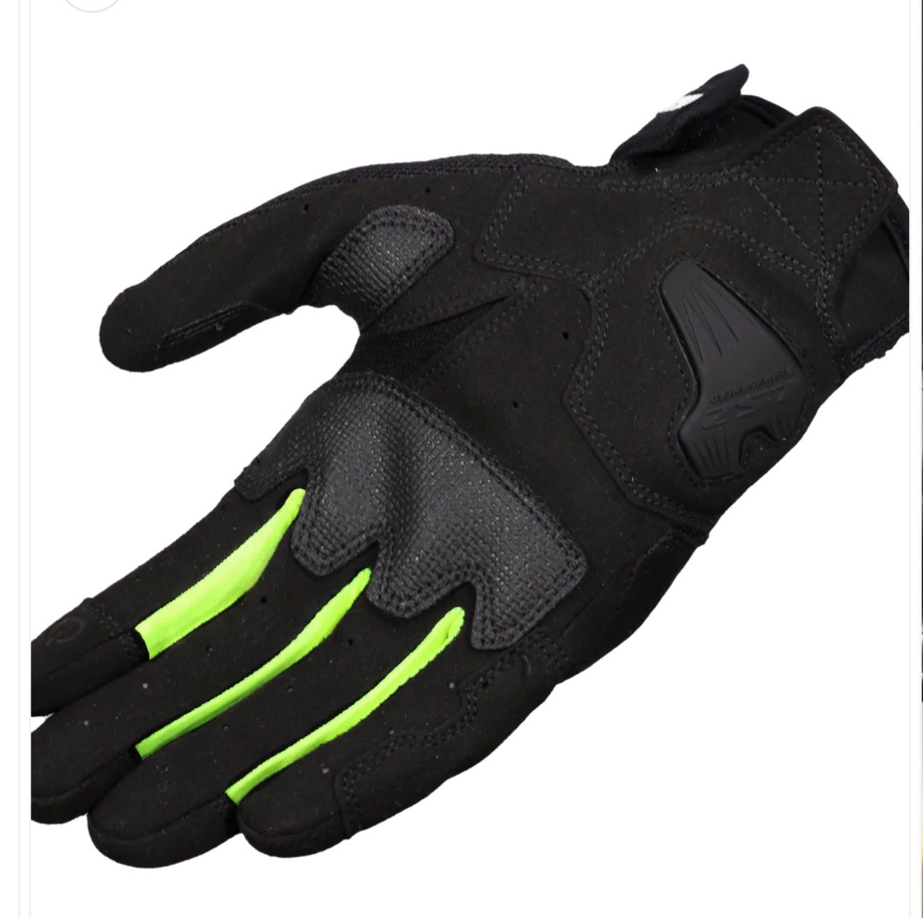 ATOM GLOVES - BLACK H-V YELLOW - Image 2