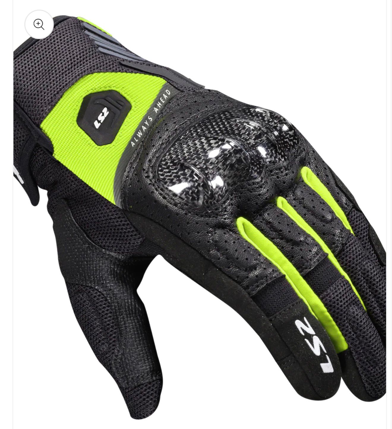 ATOM GLOVES - BLACK H-V YELLOW