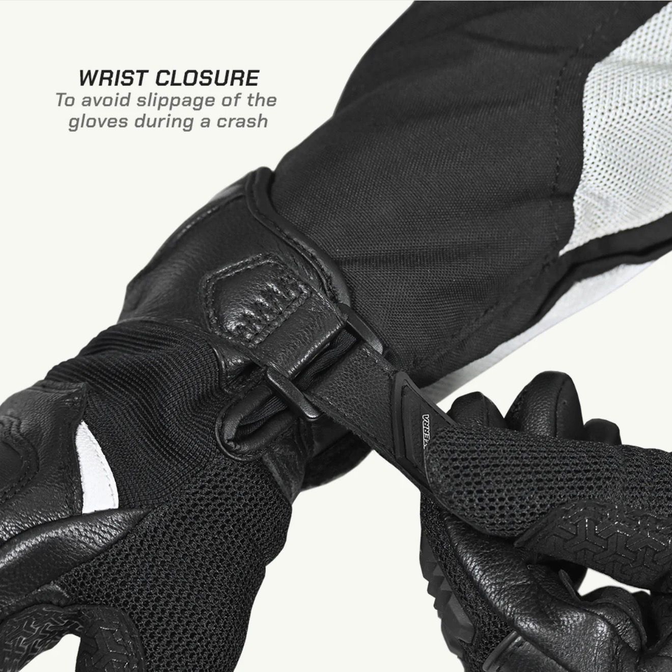 VIATERRA HOLESHOT – SHORT MOTORCYCLE RIDING GLOVES FOR MEN - Image 8
