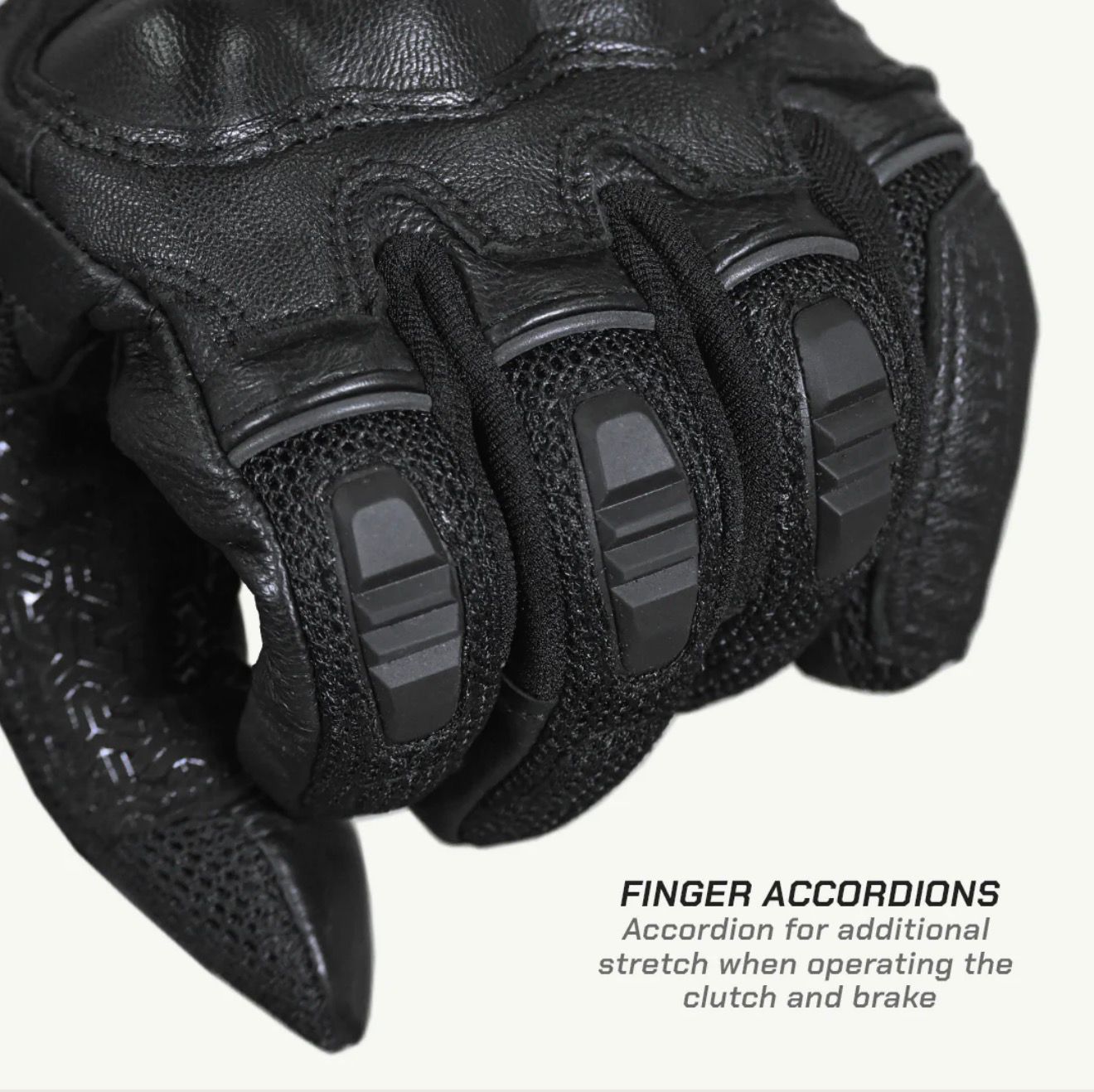 VIATERRA HOLESHOT – SHORT MOTORCYCLE RIDING GLOVES FOR MEN - Image 4