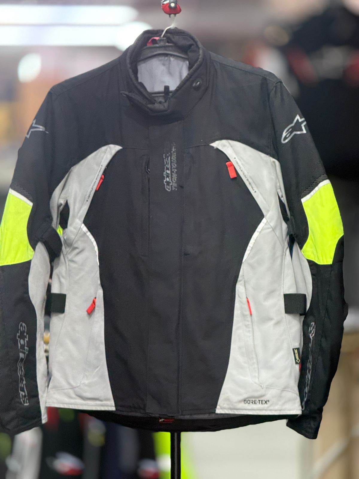 ALPINESTAR TOURING RIDING JACKET WITH LEVEL 2 PROTECTION SIZE M 40 CHEST