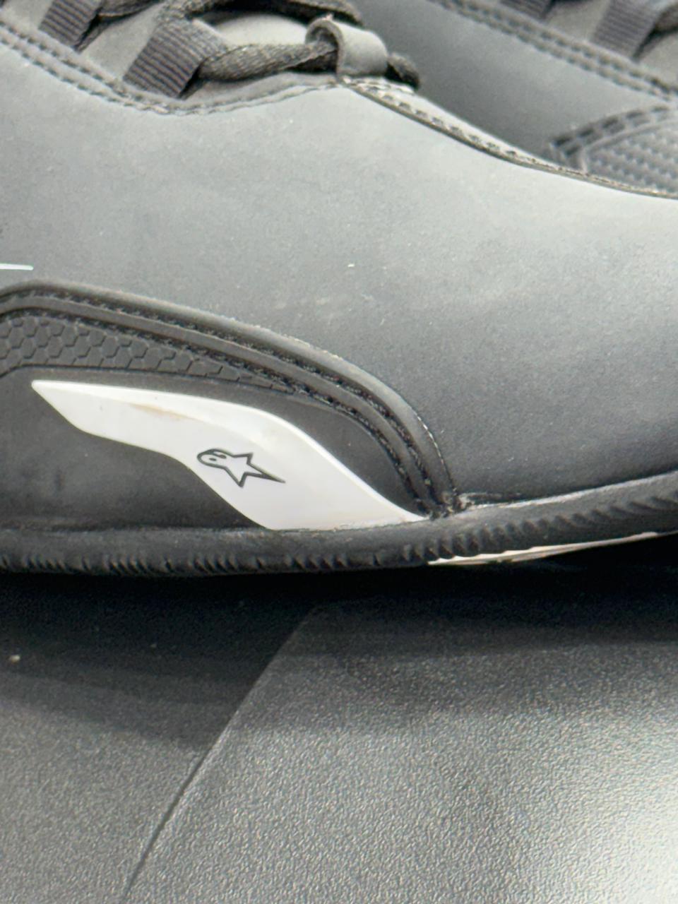 ALPINESTARS SEKTOR BLACK WHITE SHOES - Image 3