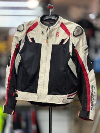 KOMINE MESH BACK HUMP RIDING JACKET WITH LEVEL 2 PROTECTION LEVEL 2 SIZE M CHEST 40