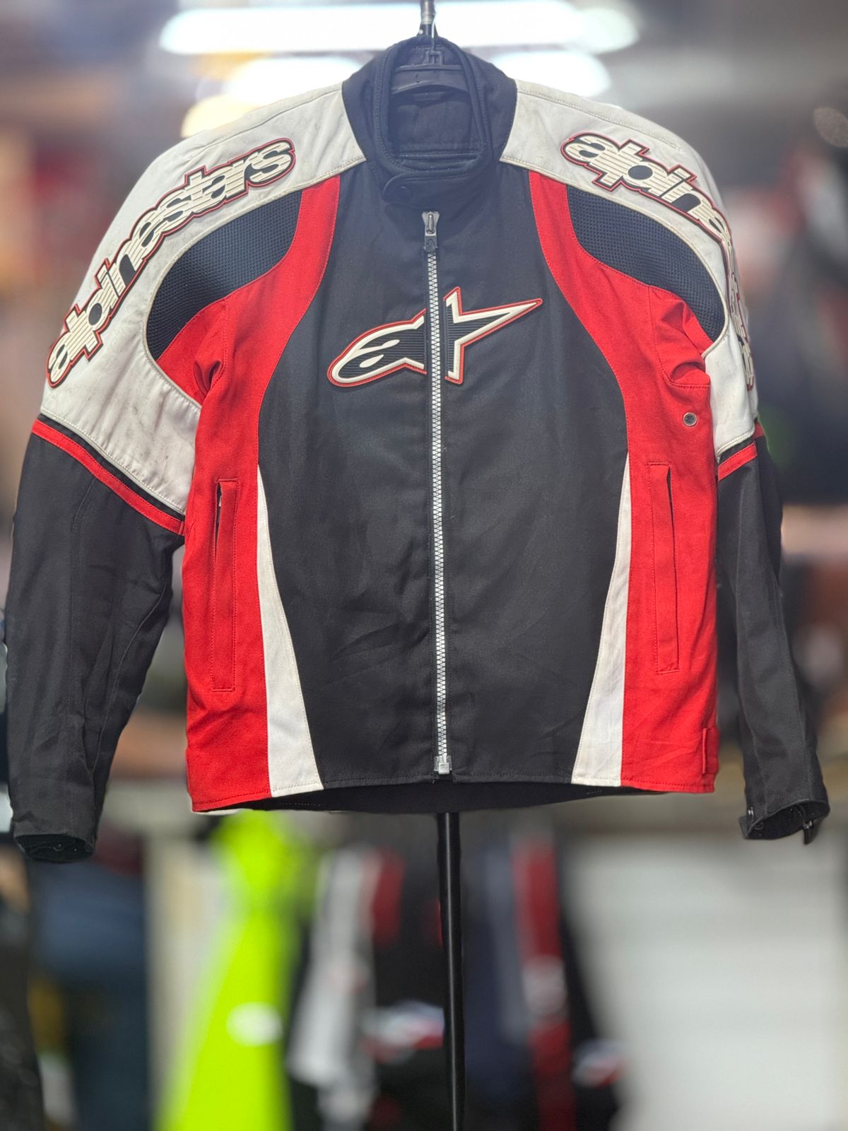 ALPINESTAR RIDING JACKET WITH LEVEL 2 PROTECTION LEVEL 2 SIZE M CHEST 40