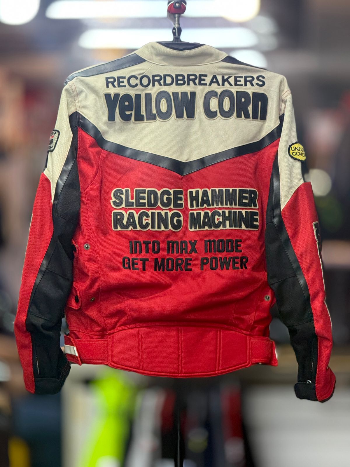 YELLOW CORN RIDING JACKET WITH LEVEL 2 PROTECTION LEVEL 2 SIZE M CHEST 40 - Image 4