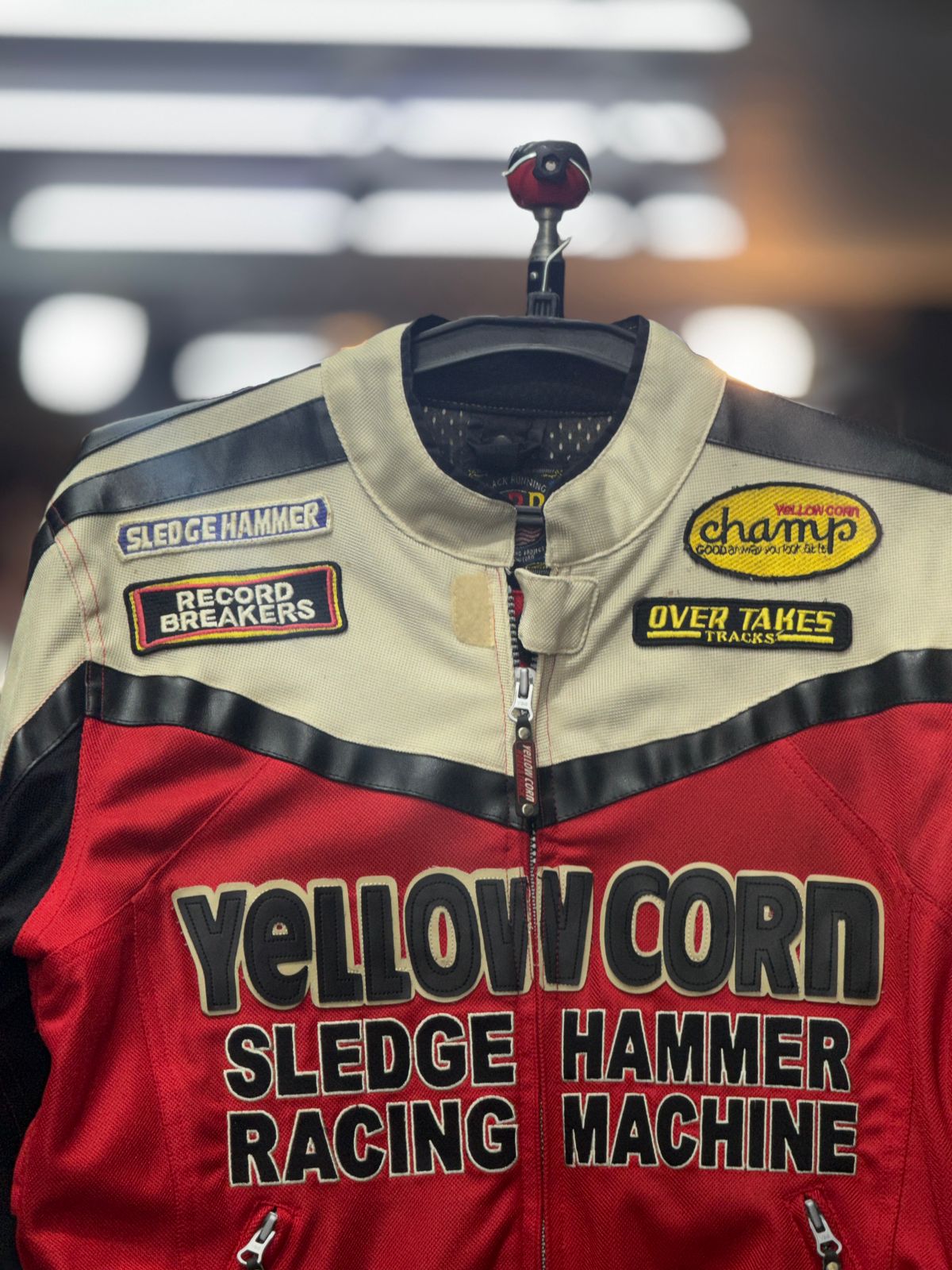YELLOW CORN RIDING JACKET WITH LEVEL 2 PROTECTION LEVEL 2 SIZE M CHEST 40 - Image 7