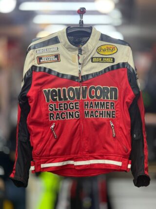 YELLOW CORN RIDING JACKET WITH LEVEL 2 PROTECTION LEVEL 2 SIZE M CHEST 40