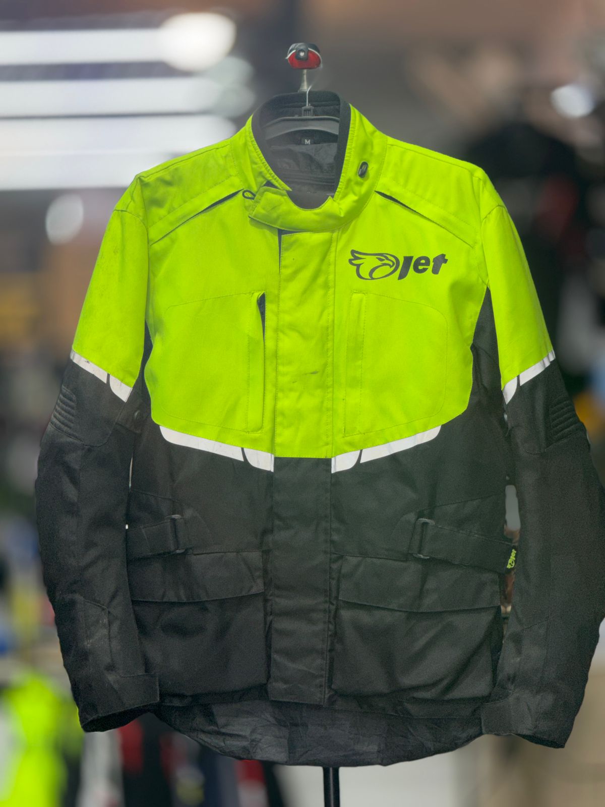JET TOURING RIDING JACKET WITH LEVEL 2 PROTECTION LEVEL 2 SIZE M CHEST 40