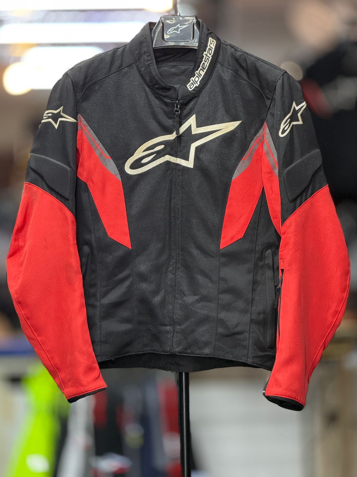 ALPINESTAR RIDING JACKET WITH LEVEL 2 PROTECTION LEVEL 2 SIZE M CHEST 40
